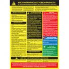 Плакат "Инструктаж по электробезопасности на I-ю квалификационную группу для неэлектротехнического персонала" (Пленка, 1 л.)